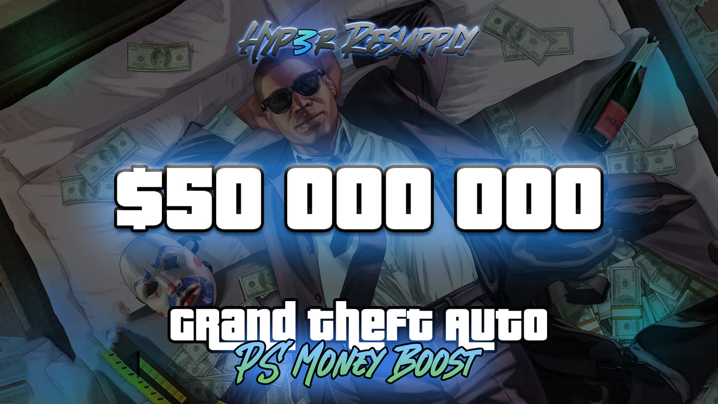 GTA Online 50 Million PS4/PS5