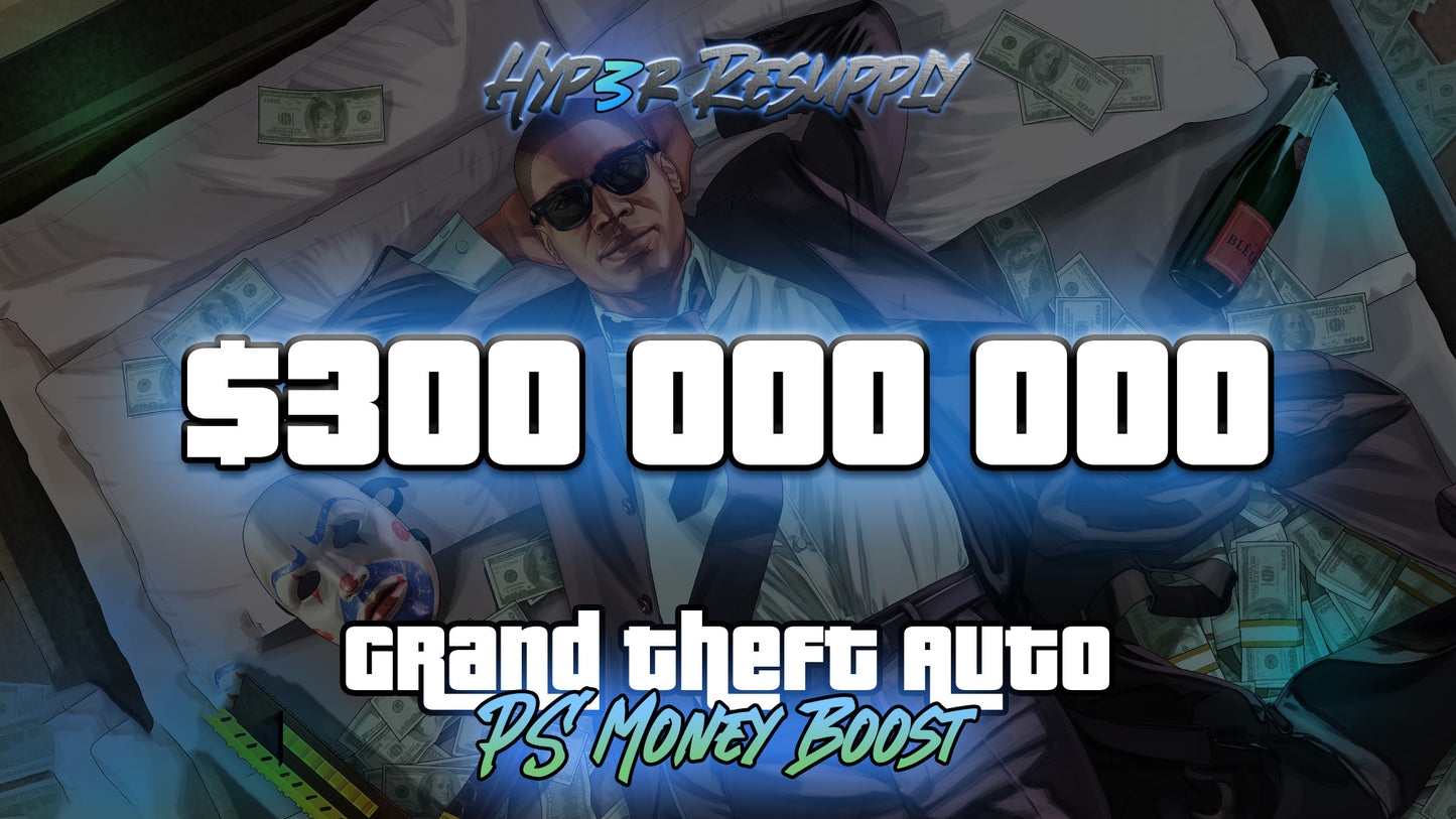 GTA Online 300 Million PS4/PS5