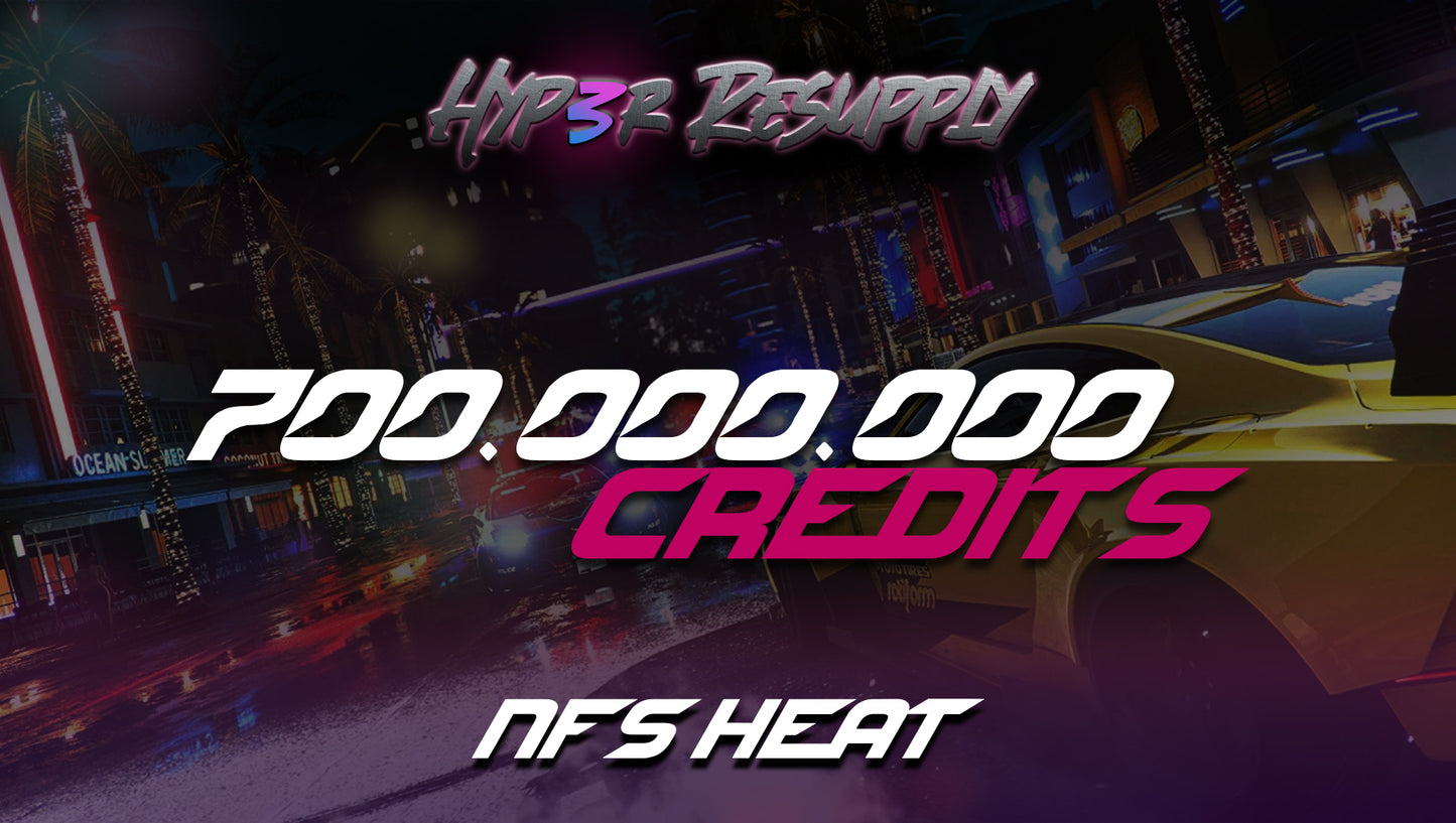 Need for Speed Heat 700 Million - Steam/EA Play [Account Share]