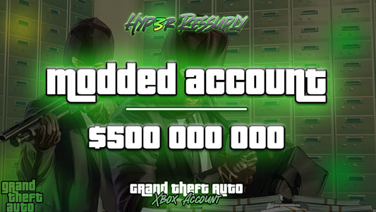 GTA Online Modded Account 500 Million Xbox One/Series X/S