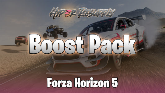 Forza Horizon 5 Boost Pack - All Rare Cars [Last Series Included] + Credits + Super Wheelspin + Wheelspin + Car Points]